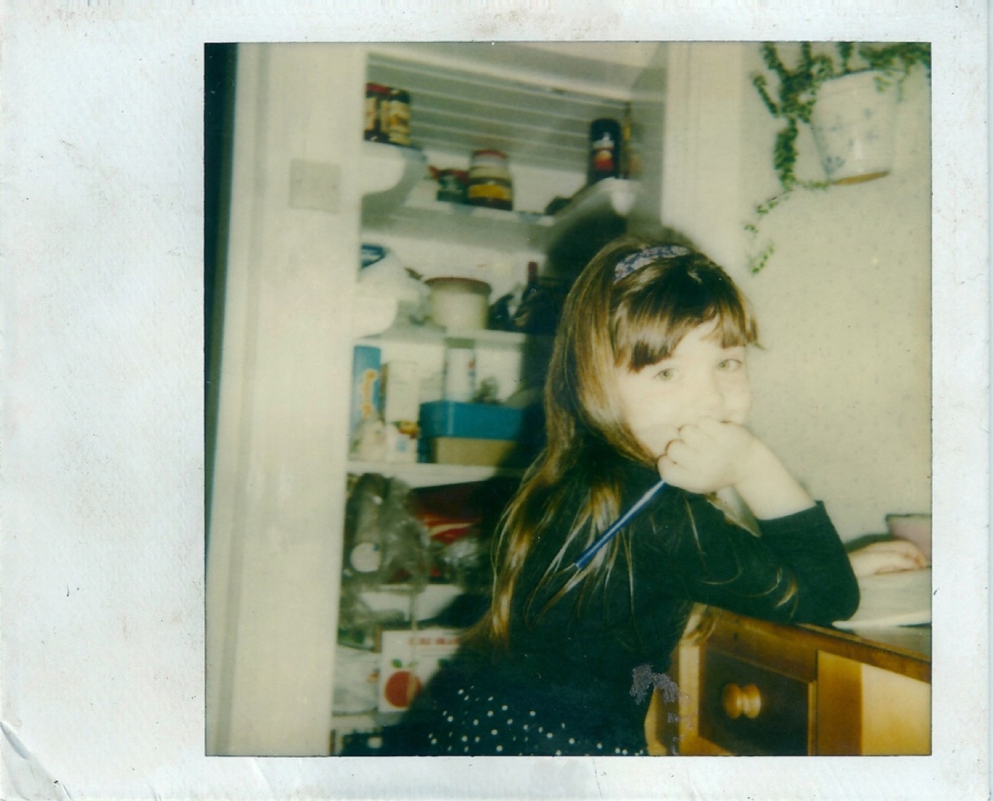 Anna Stiles as a child